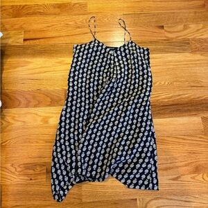 Madewell Black and White Floral dress